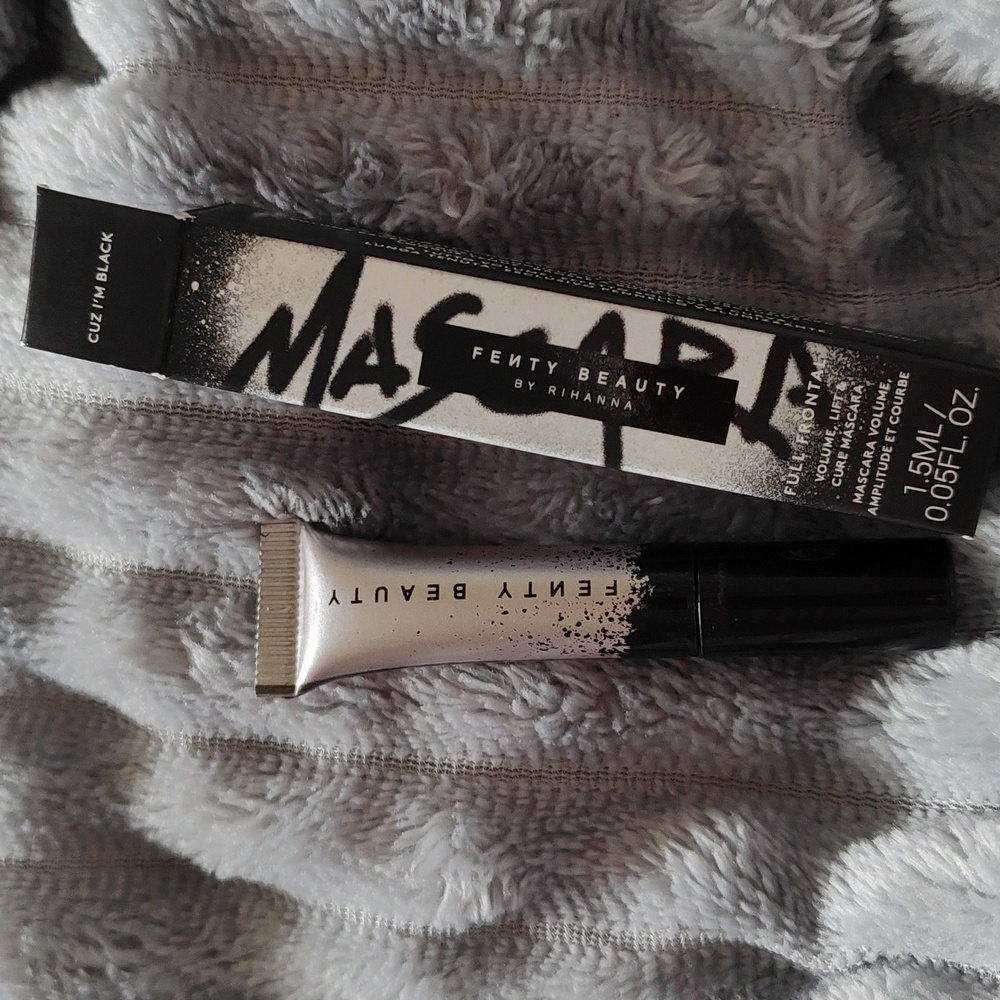 Fenty Beauty Full Frontal Black Mascara Travel Size Mini